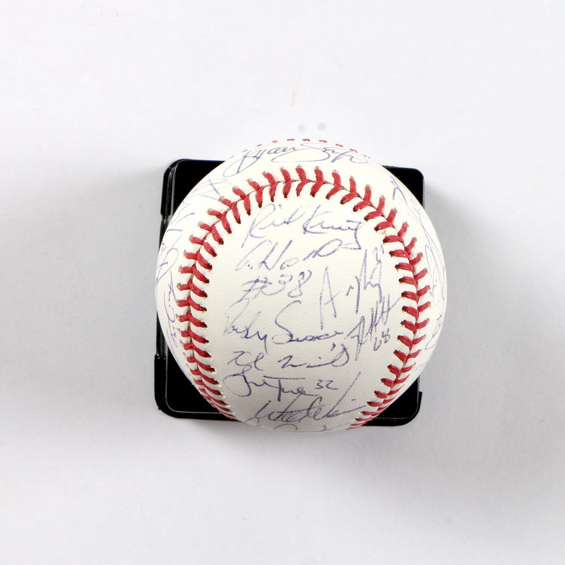 Atlanta Braves Freddie Freeman Riley Swanson Albies Soler and more Team Signed Official 2021 World Series Baseball