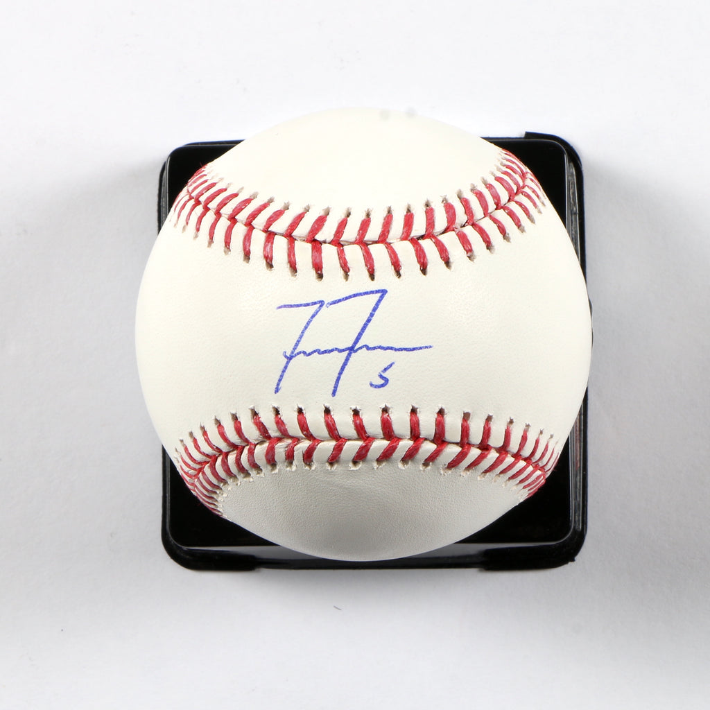 Freddie Freeman Signed Los Angelos Dodgers Baseball Beckett