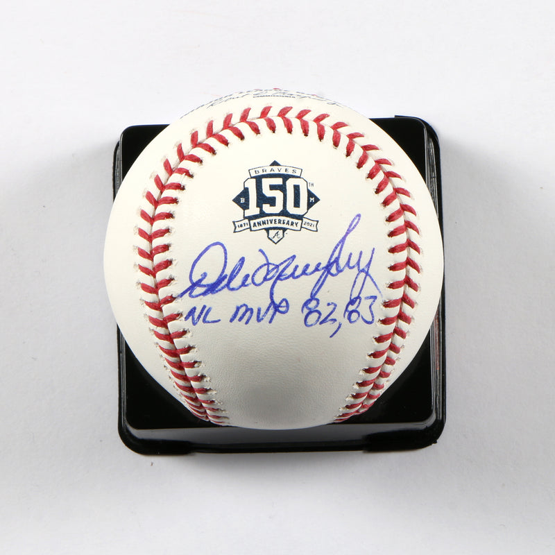 Dale Murphy Inscribed "NL MVP 82, 83" Official Major League Baseball - Atlanta Braves - Beckett COA