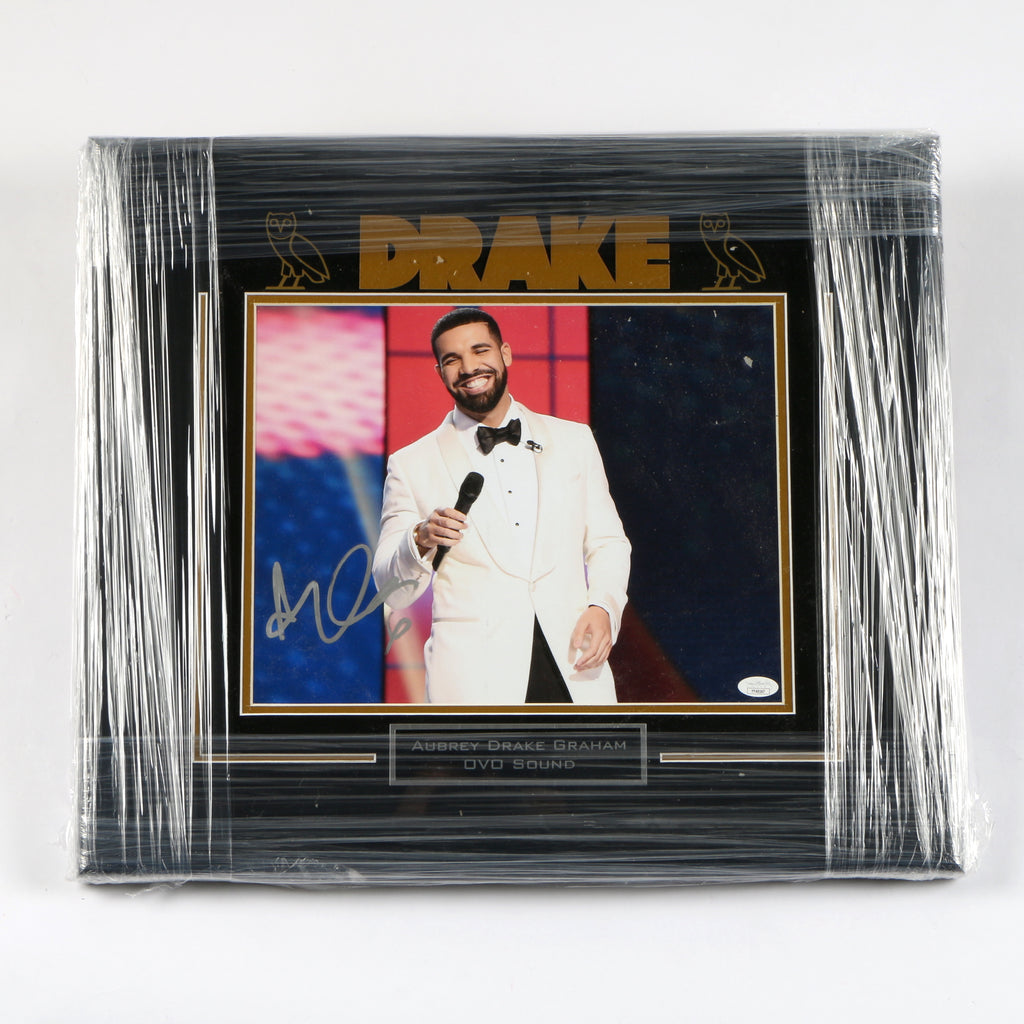 Drake Signed 8x10 Photo Framed- COA Beckett Authentic