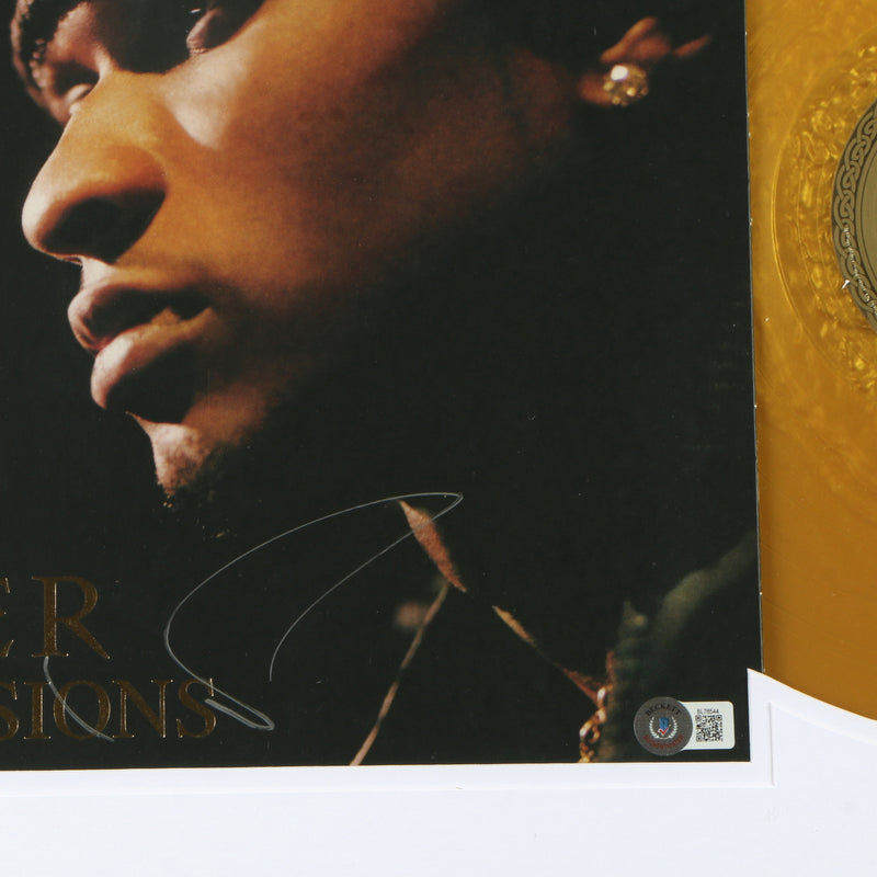 Usher Signed Vinyl Cover Framed "Confessions" - COA Beckett