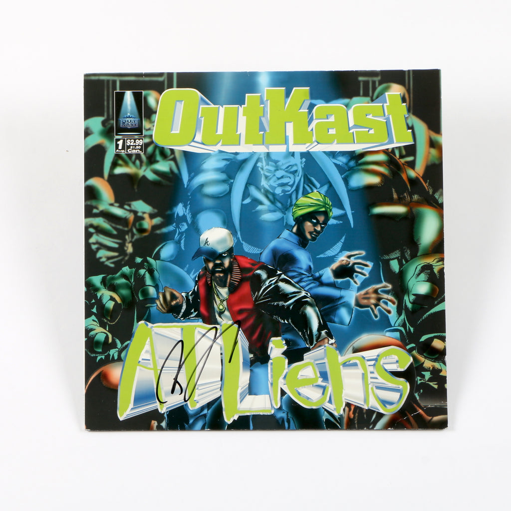 Outkast Big Boi Signed Autographed Vinyl Cover ATLliens Beckett BAS COA