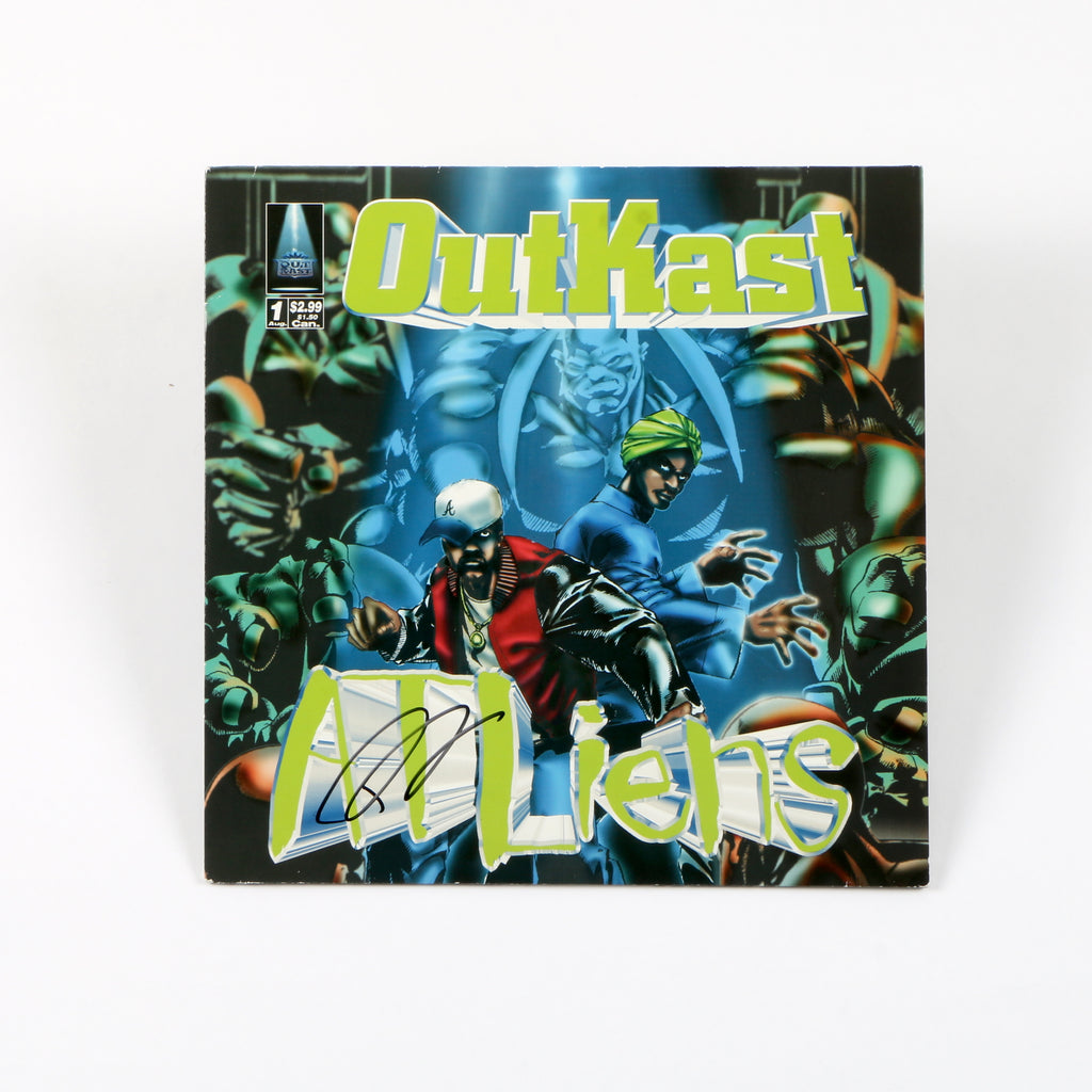 Outkast Big Boi Signed Autographed Vinyl Cover ATLliens Beckett BAS COA