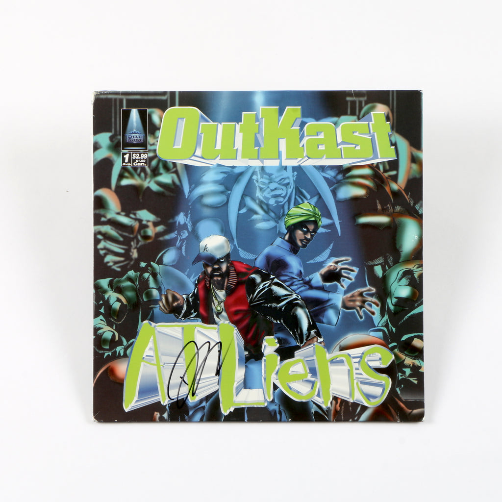 Outkast Big Boi Signed Autographed Vinyl Cover ATLliens Beckett BAS COA