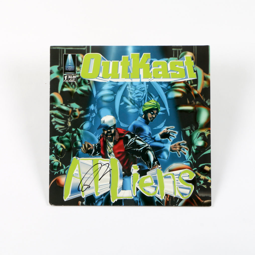 Outkast Big Boi Signed Autographed Vinyl Cover ATLliens Beckett BAS COA