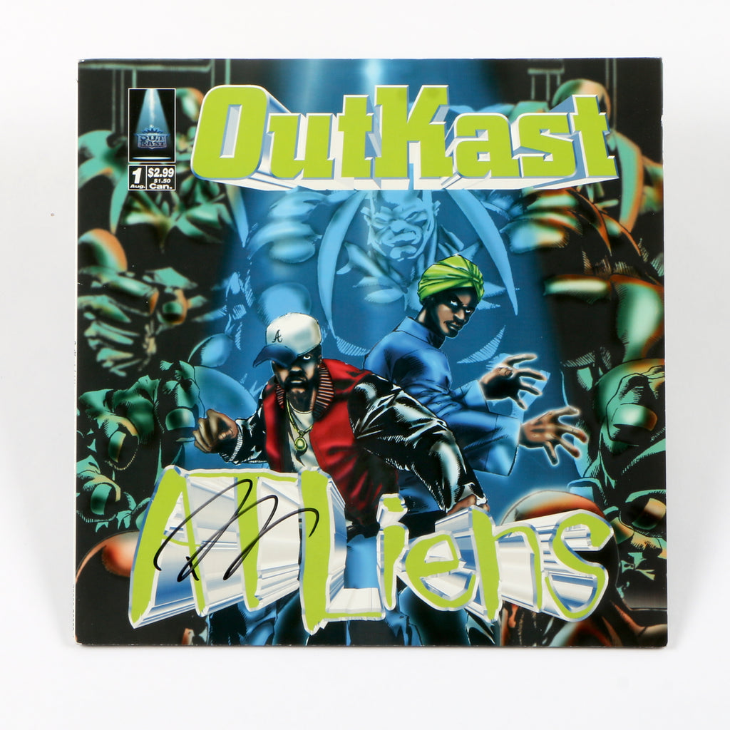 Outkast Big Boi Signed Autographed Vinyl Cover ATLliens Beckett BAS COA