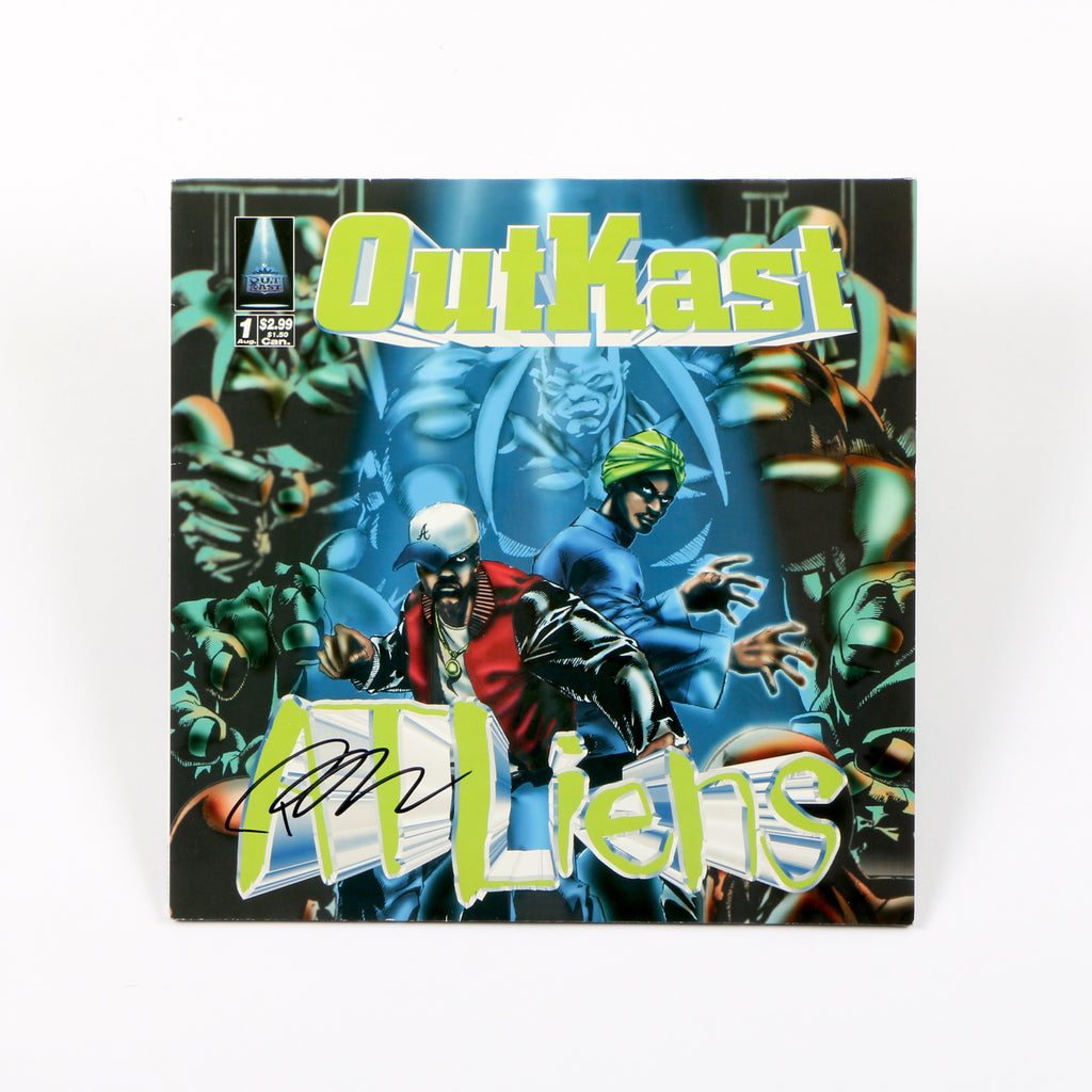 Outkast Big Boi Signed Autographed Vinyl Cover ATLliens Beckett BAS COA