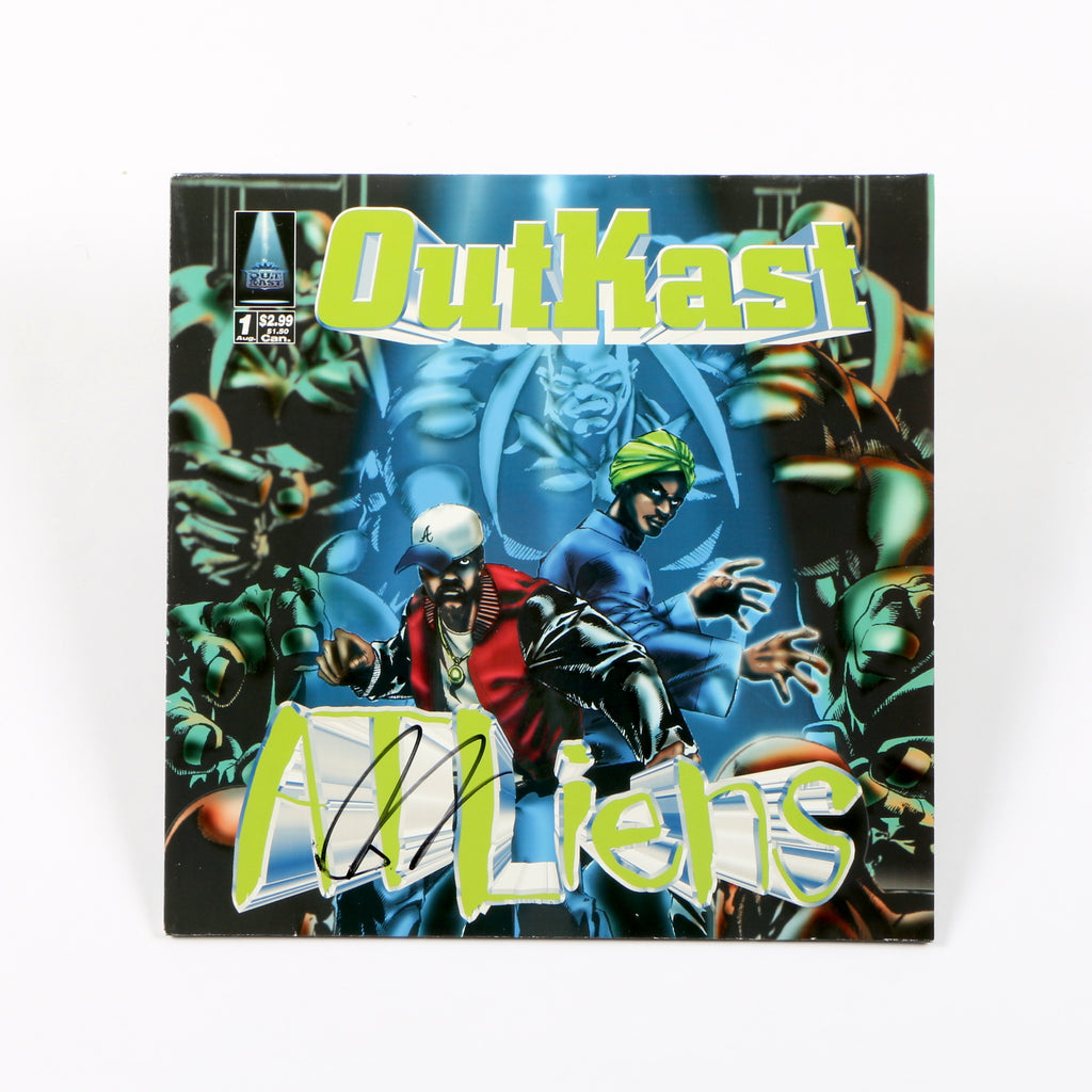 Outkast Big Boi Signed Autographed Vinyl Cover ATLliens Beckett BAS COA