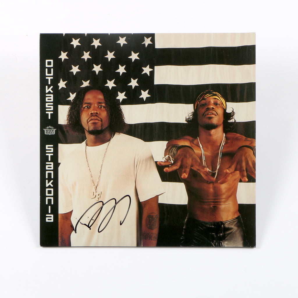 Outkast Big Boi Signed Autographed Vinyl Cover Stankonia Beckett BAS COA