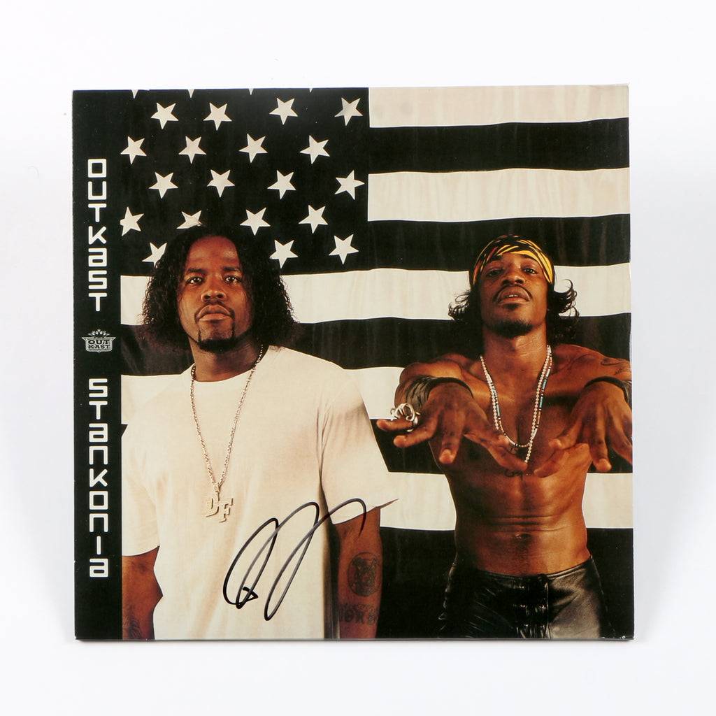 Outkast Big Boi Signed Autographed Vinyl Cover Stankonia Beckett BAS COA