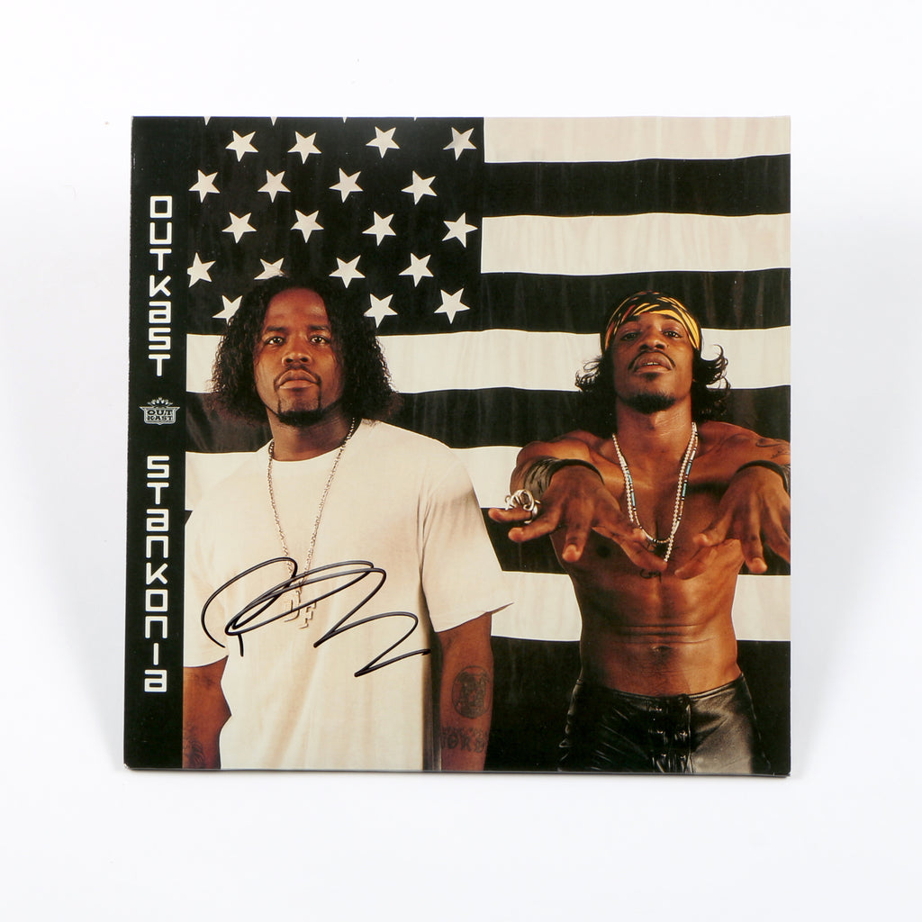 Outkast Big Boi Signed Autographed Vinyl Cover Stankonia Beckett BAS COA