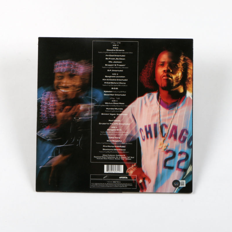 Outkast Big Boi Signed Autographed Vinyl Cover Stankonia Beckett BAS COA