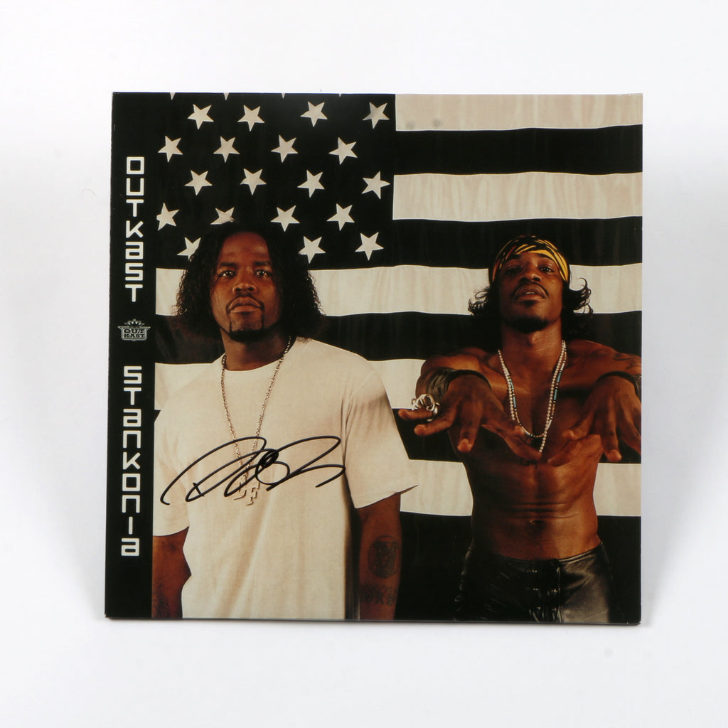 Outkast Big Boi Signed Autographed Vinyl Cover Stankonia Beckett BAS COA
