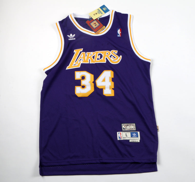 Shaq Signed Jersey Los Angeles Lakers Shaquille O'neal Auto Beckett