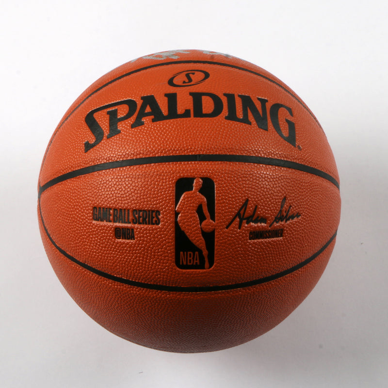 Allen Iverson Julius Erving Signed Spalding Basketball 76ers with HOF Players-COA Beckett