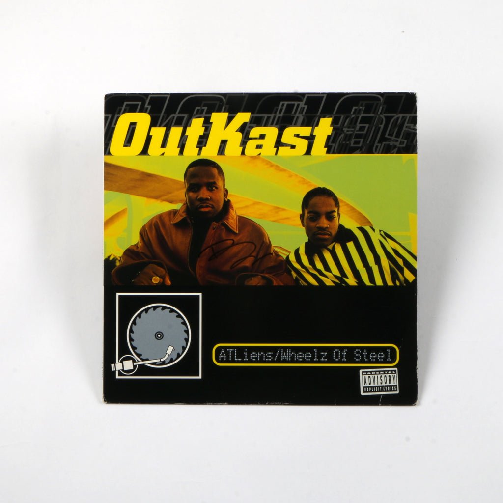 Outkast Big Boi Signed Autographed Vinyl Cover ATLiens / Wheelz of Steel Beckett BAS COA