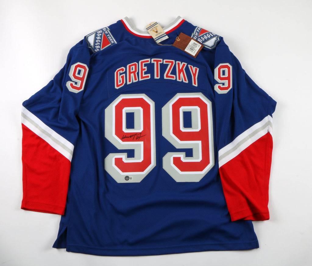 Wayne Gretzky Signed Jersey NY Rangers - Beckett COA