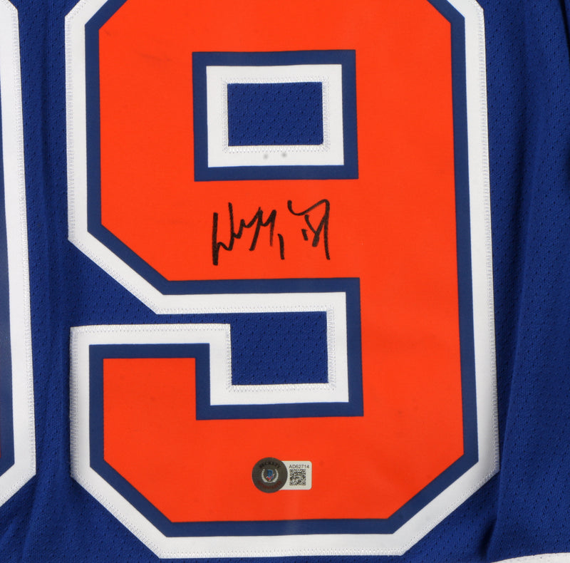 Wayne Gretzky Signed Jersey Edmonton Oilers Beckett COA