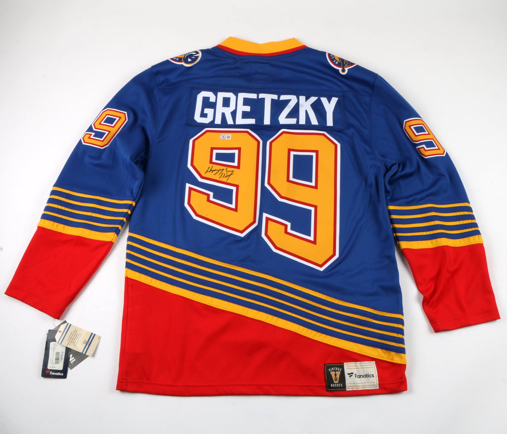 Wayne Gretzky Signed Jersey St. Louis Blues - Beckett COA