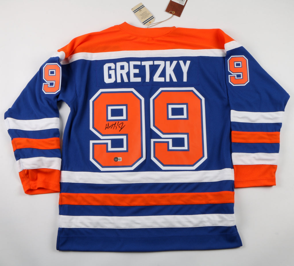 Wayne Gretzky Signed Jersey Edmonton Oilers - Beckett COA