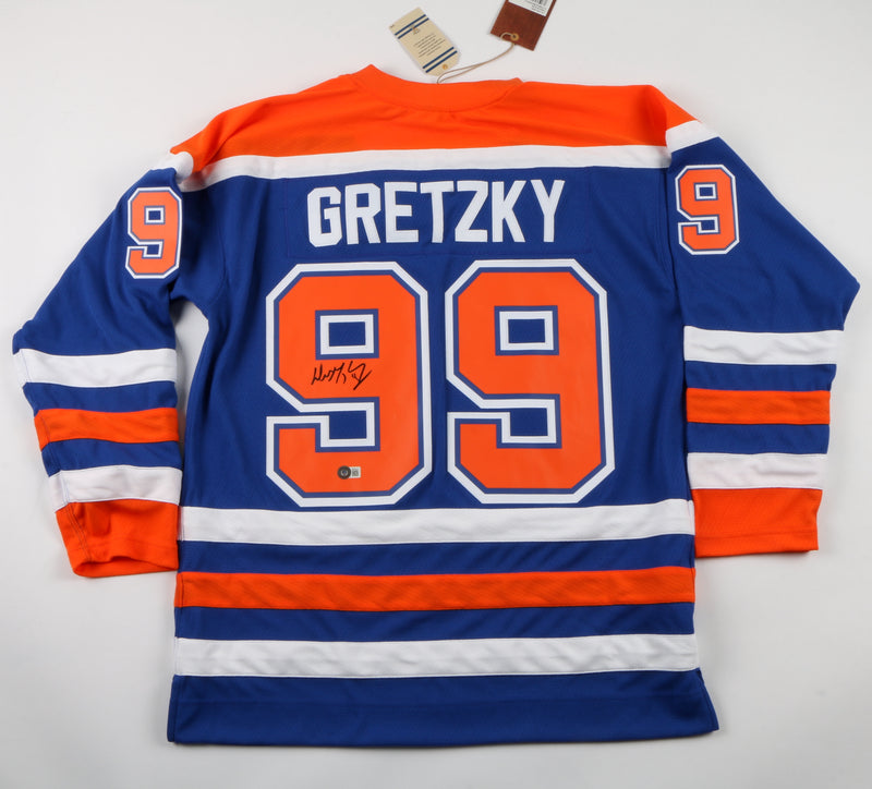 Wayne Gretzky Signed Jersey Edmonton Oilers - Beckett COA