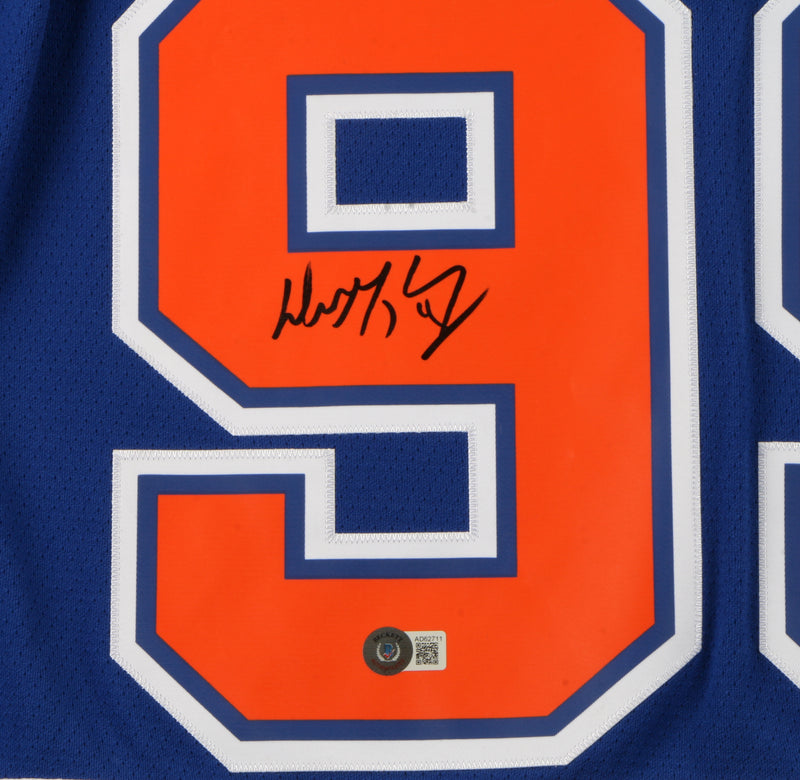 Wayne Gretzky Signed Jersey Edmonton Oilers - Beckett COA