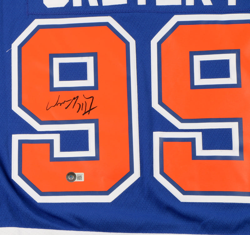 Wayne Gretzky Signed Jersey Edmonton Oilers - Beckett COA