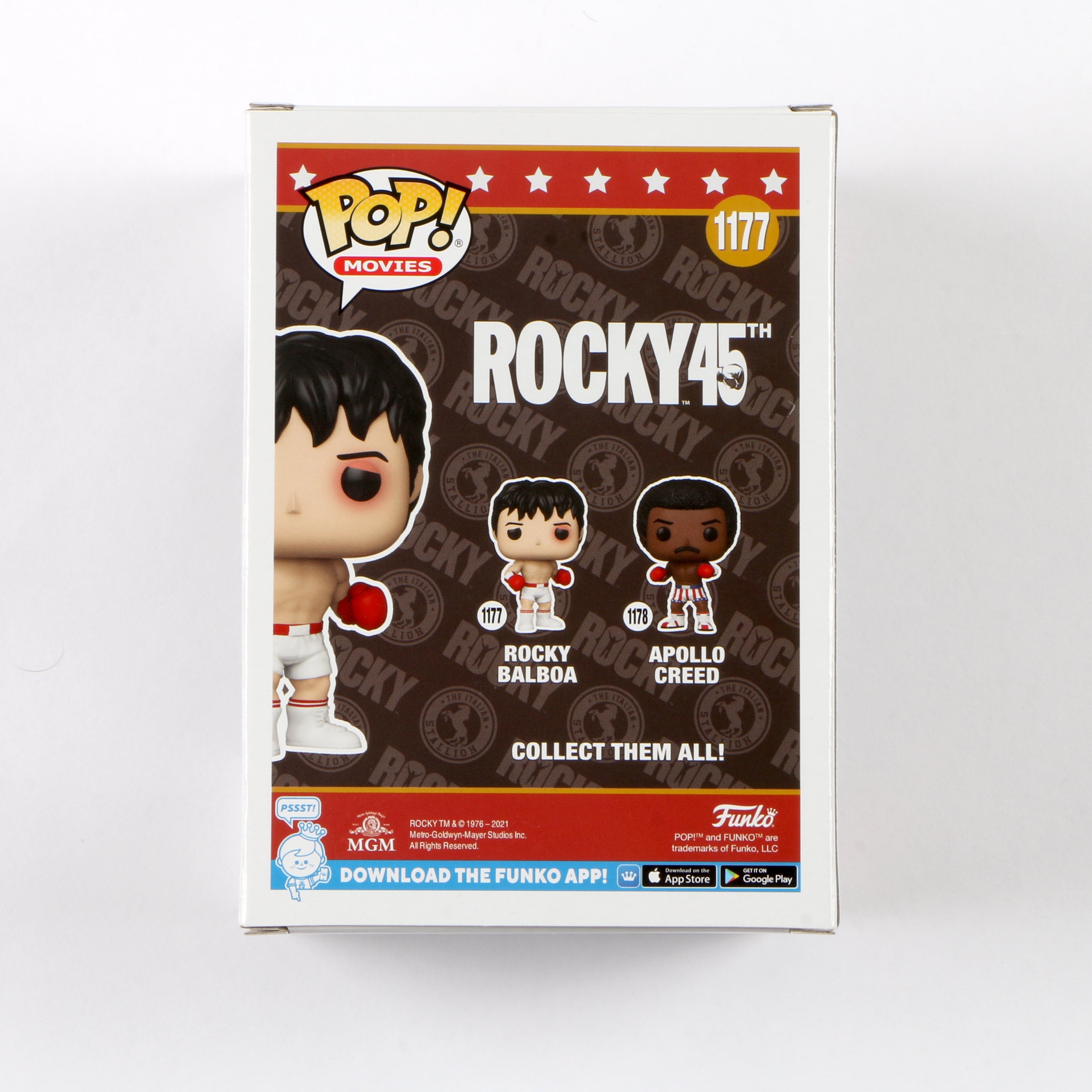 Sylvester Stallone Signed Funko Pop 1177 'Rocky Balboa' - Beckett