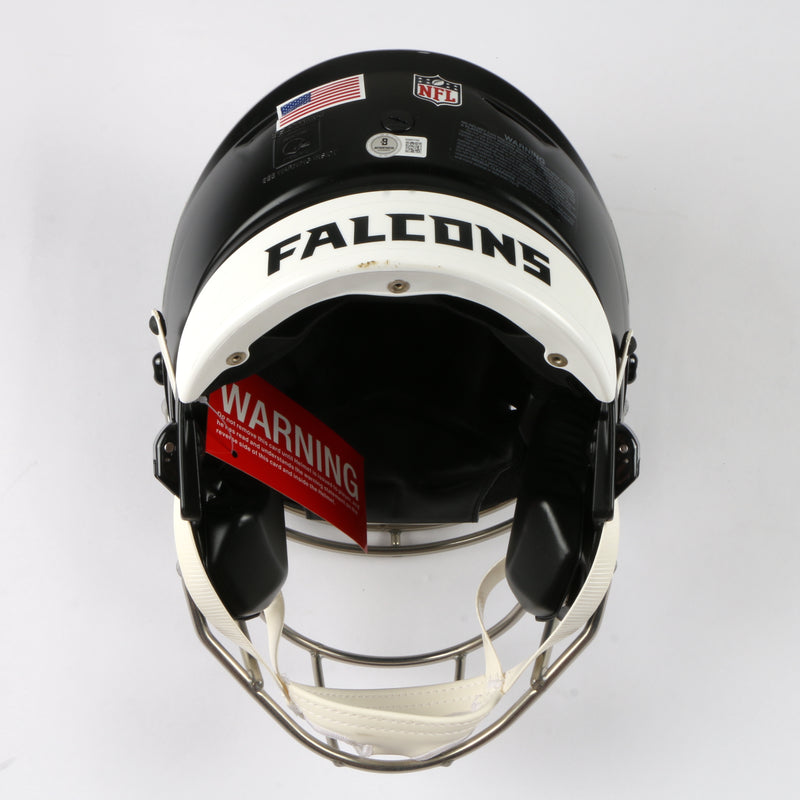 atlanta falcons football helmet Kirk Cousins Signed Helmet Atlanta Falcons Speed Flex Beckett – More Than Sports