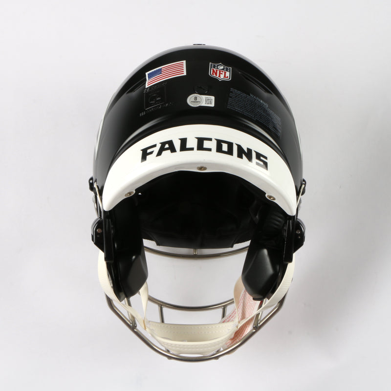 atlanta falcons motorcycle helmet Michael Penix Jr. Signed Helmet Atlanta Falcons Speed Flex Beckett COA – More Than Sports
