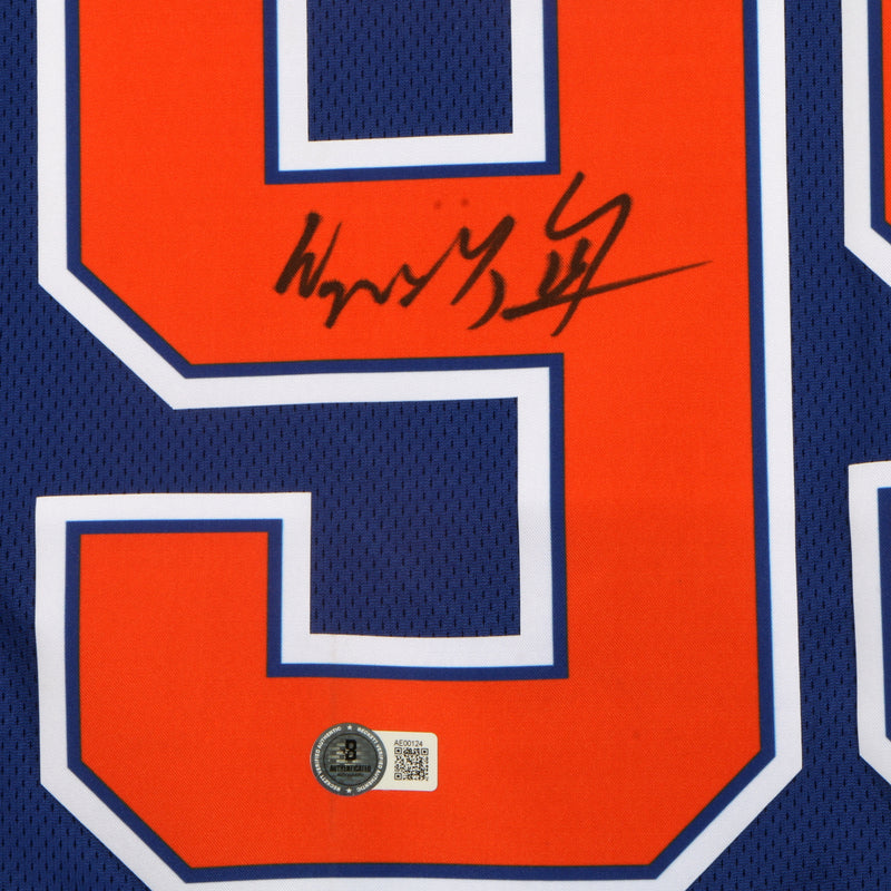 Wayne Gretzky Signed Jersey Edmonton Oilers Beckett COA