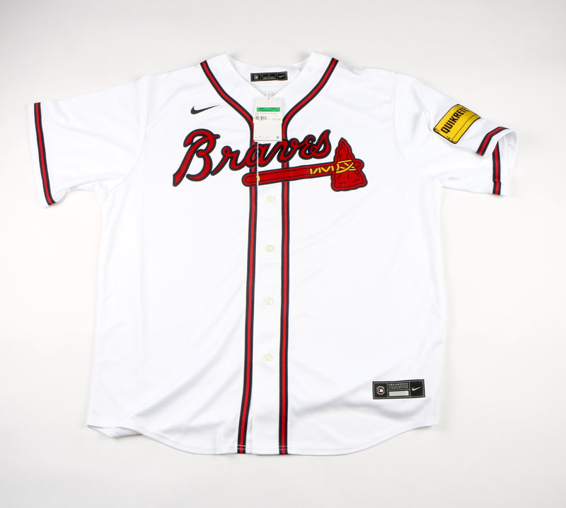 Ozzie Albies Signed Jersey Atlanta Braves "2021 WS Champs" Inscription - White