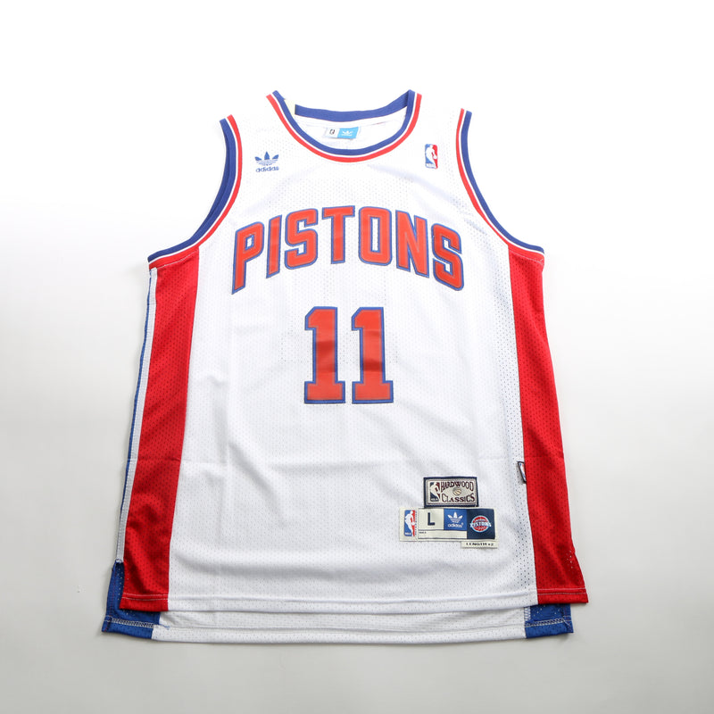 Isiah Thomas Signed Detroit Pistons White Jersey Beckett