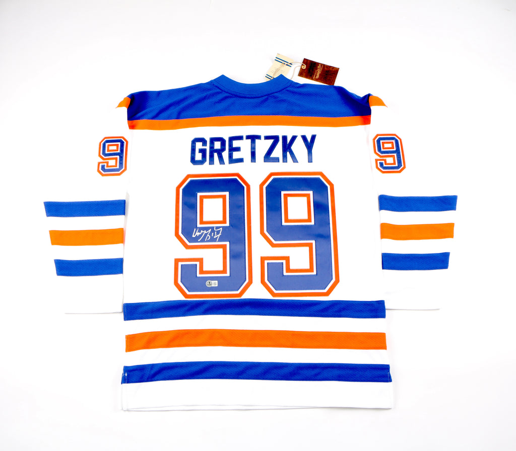 Wayne Gretzky Signed Jersey Edmonton Oilers - Beckett COA