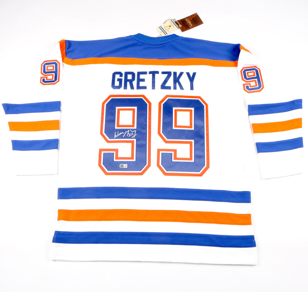 Wayne Gretzky Signed Jersey Edmonton Oilers Beckett COA