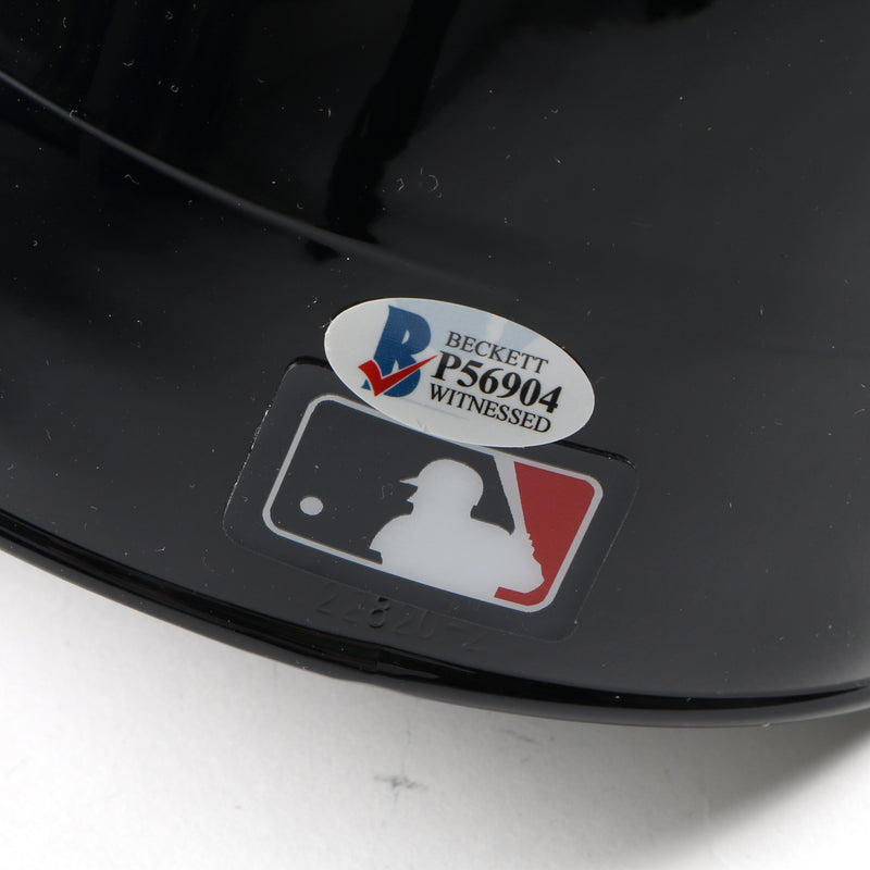 Ozzie Albies Signed Helmet - Atlanta Braves - Beckett COA