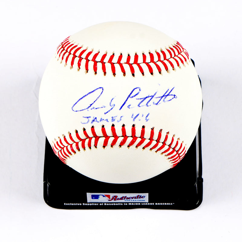 Andy Pettitte Signed Baseball New York Yankees - Beckett COA