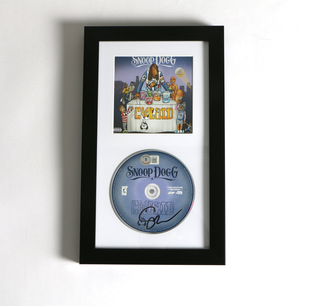 Snoop Dogg Signed CD Coolaid Album Cover Framed Auto Beckett