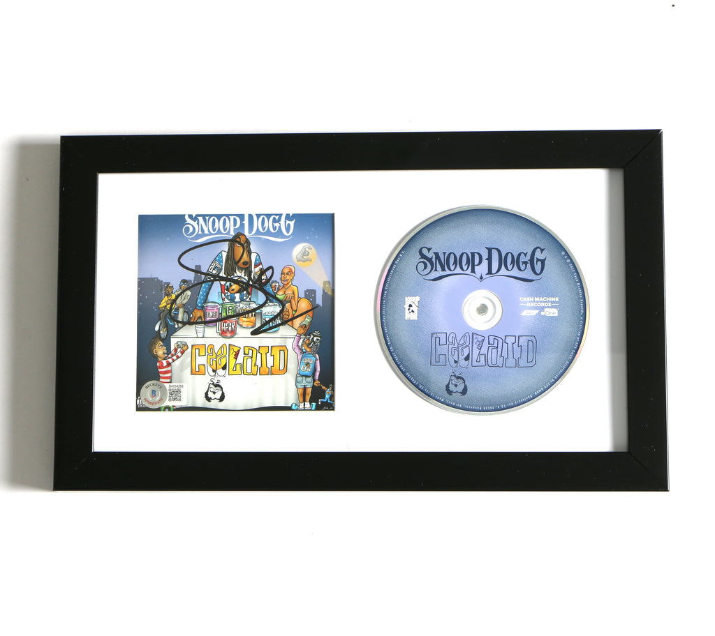 Snoop Dogg Signed Coolaid Album Cover Framed Auto Beckett