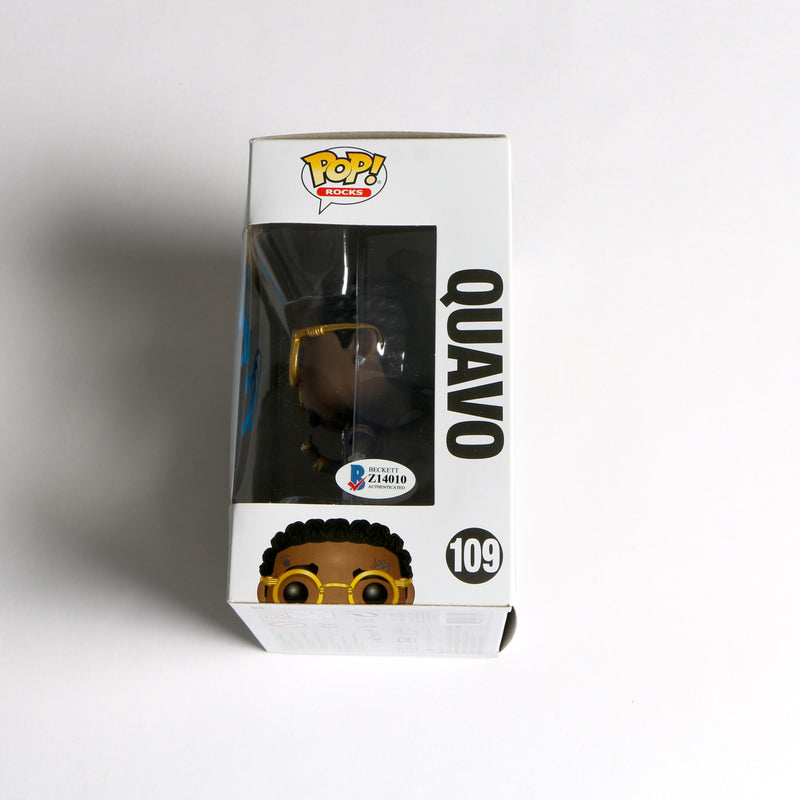Quavo Signed Funko Pop Migos Funko 109 Rapper Beckett