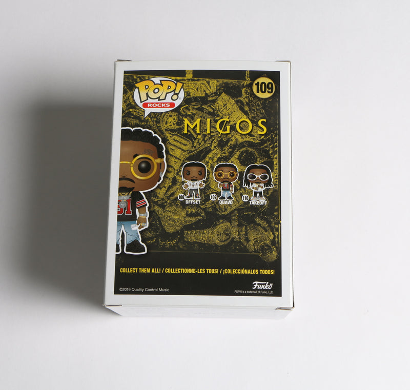 Quavo Signed Funko Pop Migos Funko 109 Rapper Beckett
