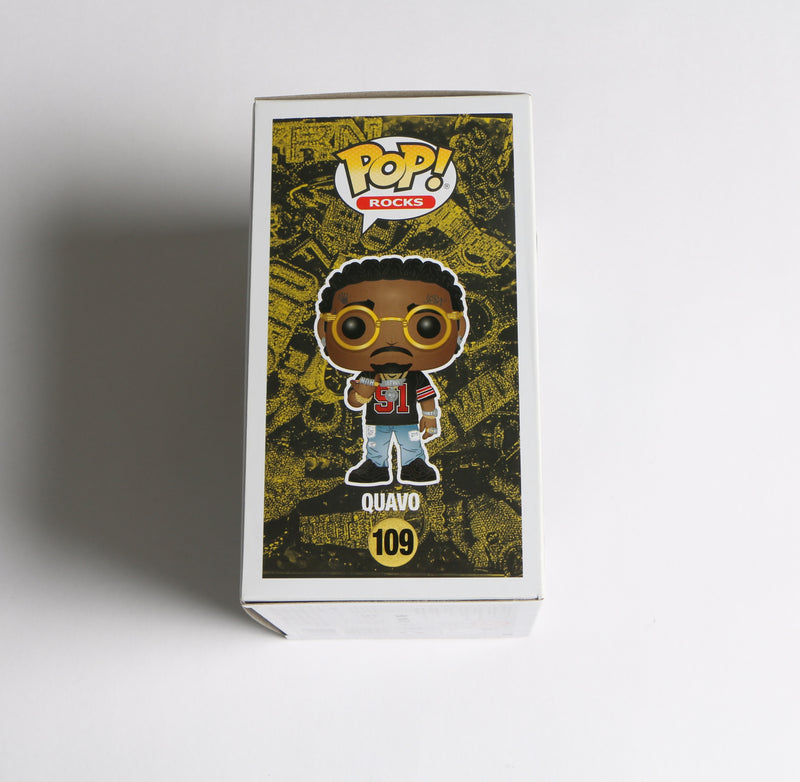 Quavo Signed Funko Pop Migos Funko 109 Rapper Beckett