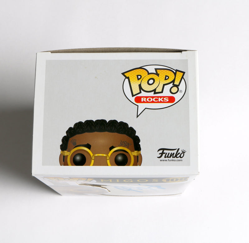 Quavo Signed Funko Pop Migos Funko 109 Rapper Beckett