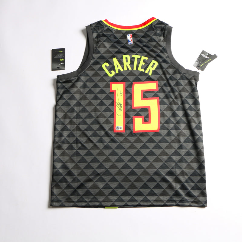 Vince Carter Signed Jersey Atlanta Hawks Beckett COA