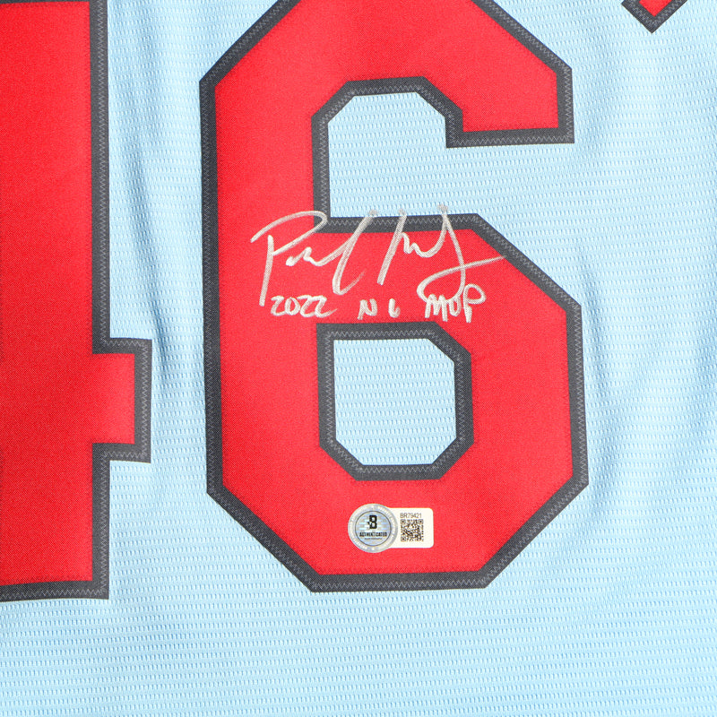 Paul Goldschmidt Signed Jersey Inscribed "2022 NL MVP" - Beckett COA