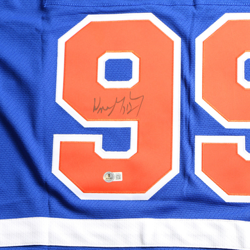 Wayne Gretzky Signed Jersey Edmonton Oilers - Beckett COA