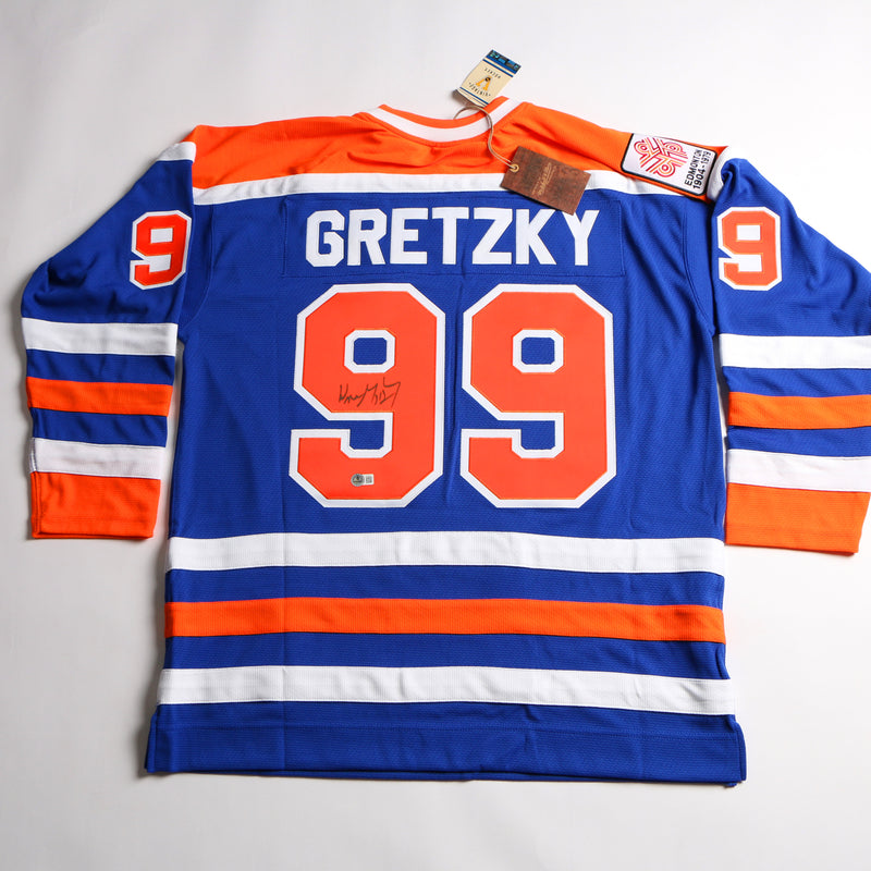 Wayne Gretzky Signed Jersey Edmonton Oilers - Beckett COA