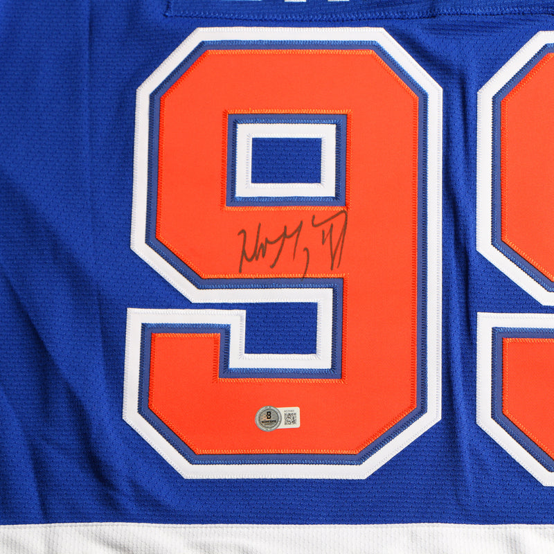 Wayne Gretzky Signed Jersey Edmonton Oilers - Beckett COA