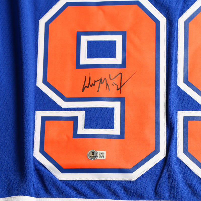 Wayne Gretzky Signed Jersey Edmonton Oilers - Beckett COA