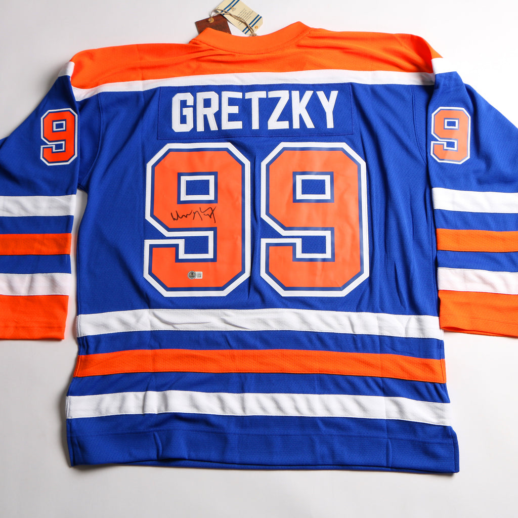 Wayne Gretzky Signed Jersey Edmonton Oilers - Beckett COA